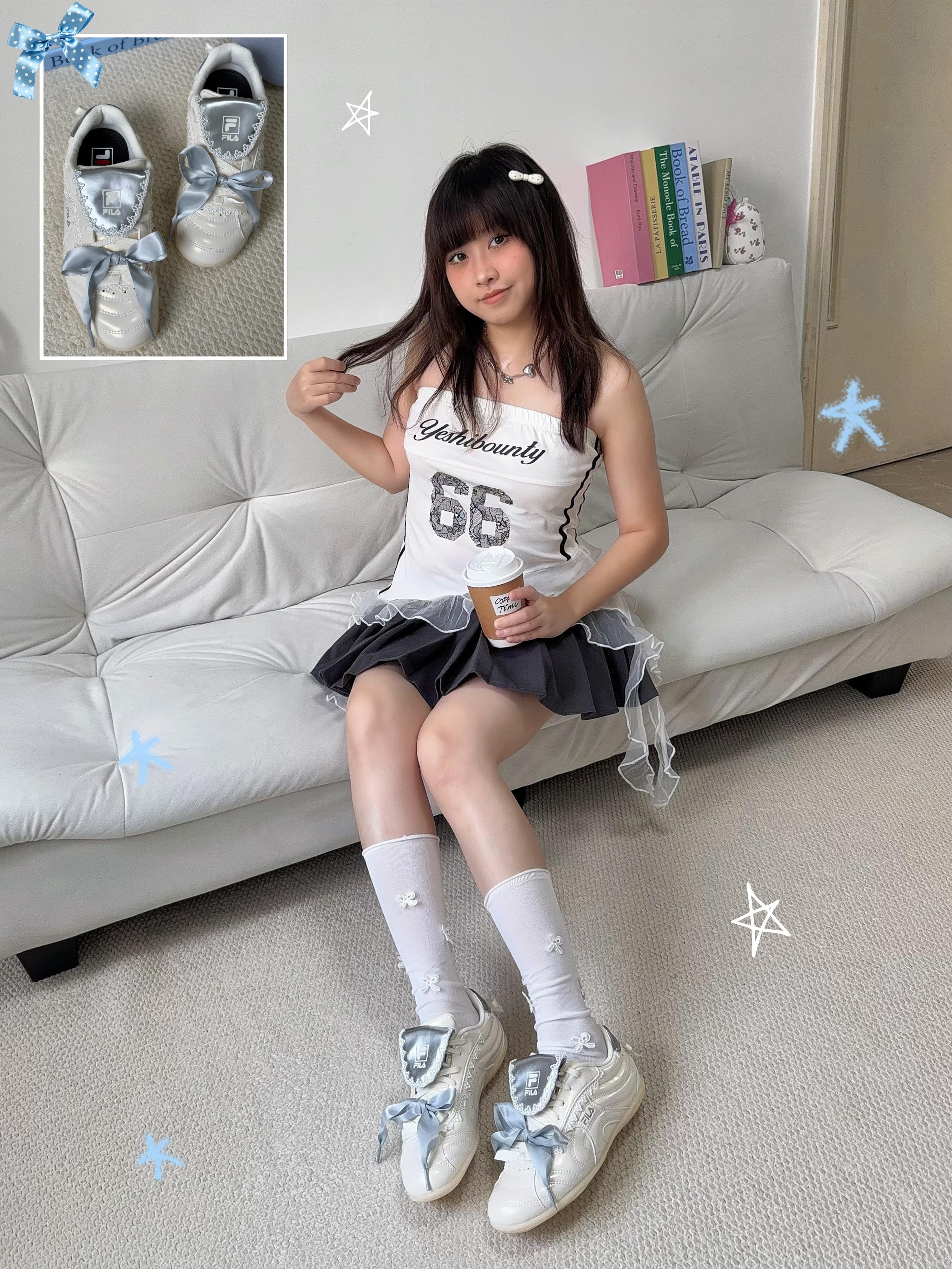 女大七夕心动穿搭🫧🎀芭蕾少女风国潮薄底鞋Get!